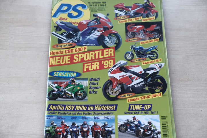 PS Sport Motorrad 10/1998